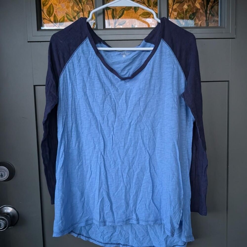 Indigo Women's Blue and Navy Shirt